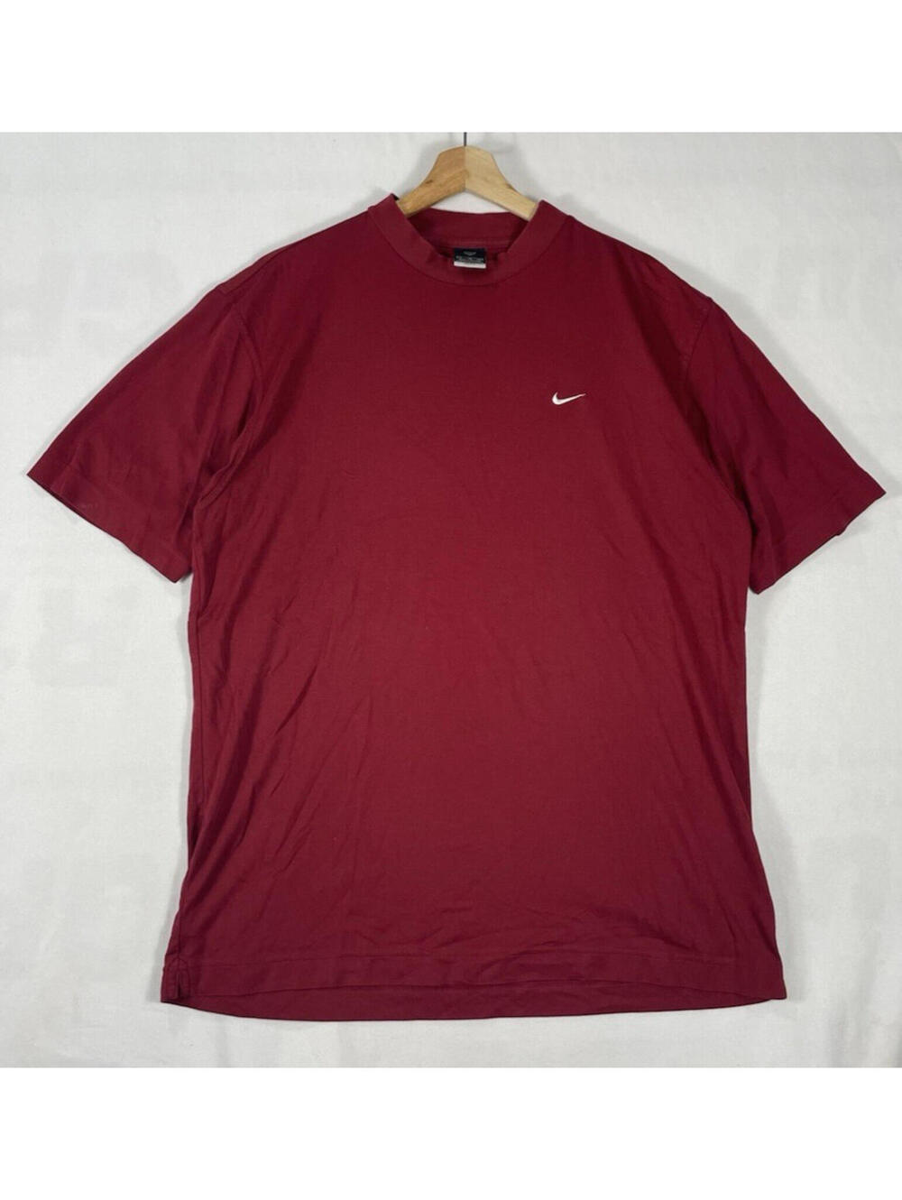 Nike Golf Maroon Dri-fit T-shirt Athletic Gym Mens Sz XL